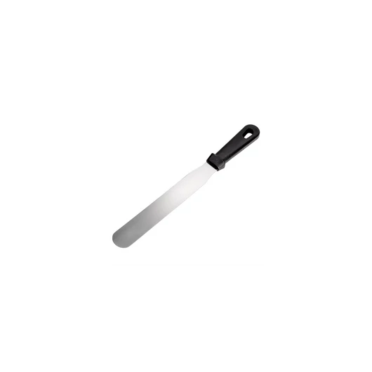 Inoxibar rozsdamentes acél hosszú, egyenes spatula, 32 cm x 3 cm