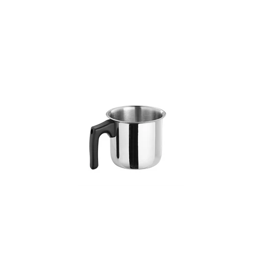 Inoxibar tejforraló bakelit fogantyúval 10x10 cm, 0.75 L ,rozsdamentes 18%