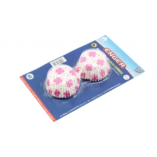 Kicsi muffinpapír, 60 db, színes