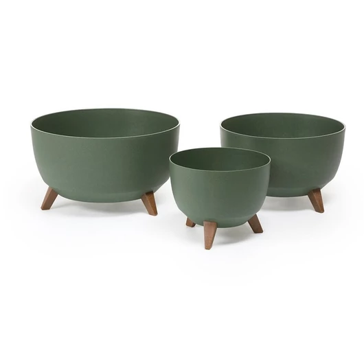Lamela 921 ECO MISA ROMA virágtartó 40 cm zöld/zielony leśny