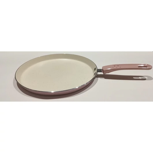 Silver Royal márvány bevonatos palacsintasütő, 24 cm, rózsaszín