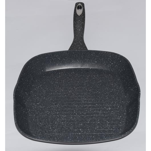 Silver Royal grill serpenyő márvány bevonatos 28 x 28 cm, szürke