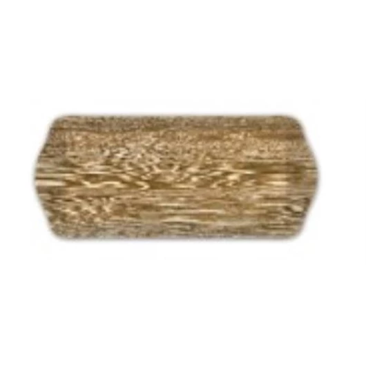 Tálca zserbós 33x14,5x2,5 cm, műanyag, fa mintás