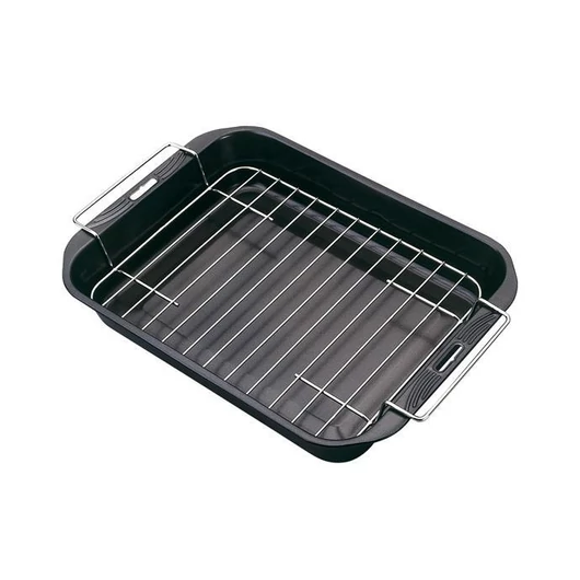 Tescoma Saphír mély tepsi rostával 38*28 cm