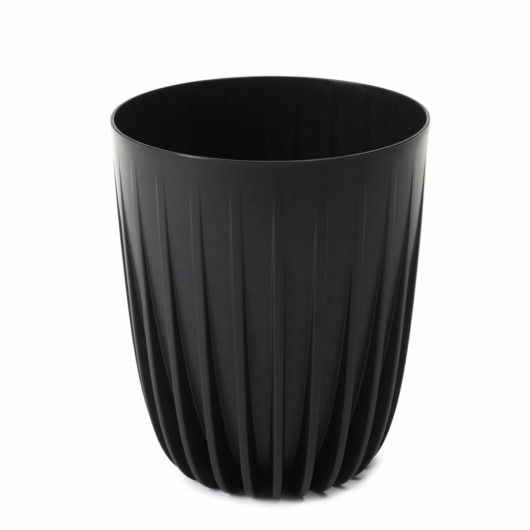 Lamela Mira Eco virágtartó 19 x 22,6 cm, fekete/czarny