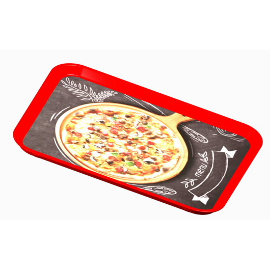 Gastro tálca pizzás 45*35 cm