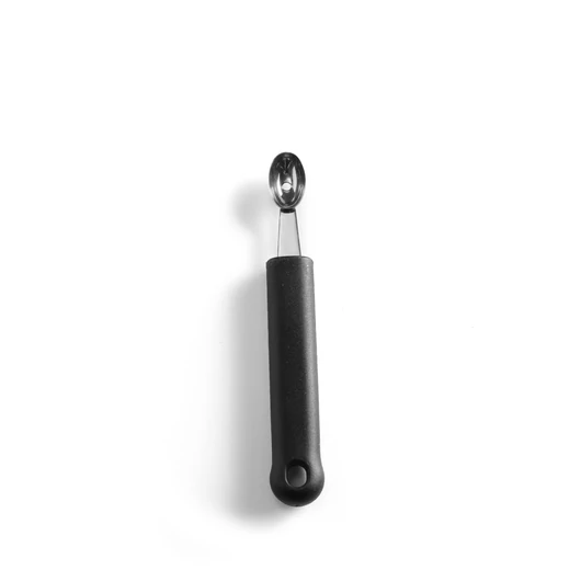 Hendi ovális dinnye kanál rozsdamentes acél,  Fekete, (L)160mm