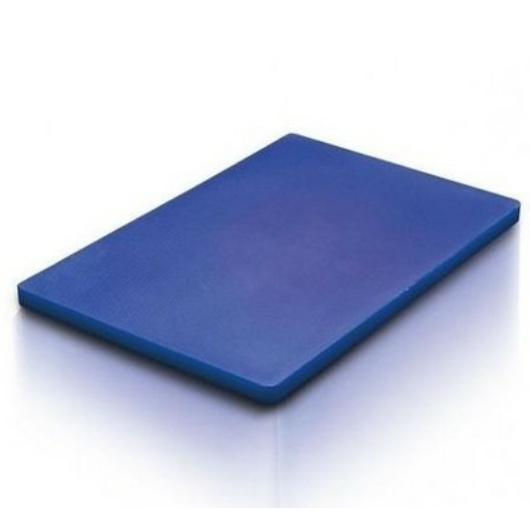 Hendi  vágólap-vágódeszka kék HACCP műanyag 450x300x12.7 mm