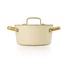 Kép 2/11 - Arcos Samoa Iconic kerámia bevonatos lábas fedővel 20 cm beige