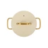 Kép 5/11 - Arcos Samoa Iconic kerámia bevonatos lábas fedővel 20 cm beige