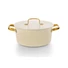 Kép 1/11 - Arcos Samoa Iconic kerámia bevonatos lábas fedővel 24 cm beige