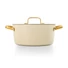Kép 3/11 - Arcos Samoa Iconic kerámia bevonatos lábas fedővel 24 cm beige
