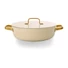 Kép 1/12 - Arcos Samoa Iconic kerámia bevonatos szeletsütő fedővel 28 cm beige
