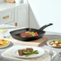 Kép 2/6 - Carl Schmidt Sohn Koch Systeme Marburg márvány bevonatos grill serpenyő 28 cm