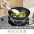Kép 2/2 - Carl Schmidt Sohn Koch Systeme Stellaris Wok tapadásmentes bevonattal 32*9 cm