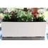 Kép 5/6 - Lamela Begonia Rattan balkonláda/virágláda 19 x 56 x 18 cm krém/kremowy