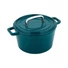 Kép 1/2 - Carl Schmidt Sohn Koch Systeme Alpen zománcozott öntöttvas edény 14 cm petrol zöld, 0.7 l
